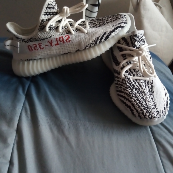 Zebra Yeezys - Picture 3 of 8